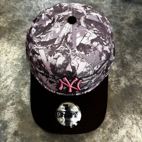 USA買付    New York Yankees  Realtree Camo Brown Visor 9FORTY A-Frame Adjustable Cap　NEWERA -80