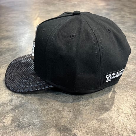 USA買付 Dungeons & Dragons Youth Snapback Hat - Black　US-50