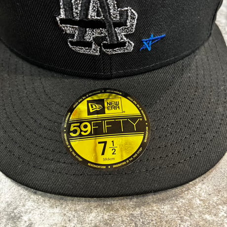 USA買付  LOS ANGELES DODGERS OHTANI STAR BLACK PRIME EDITION 59FIFTY FITTED HAT    7 1/2 NEWERA-71