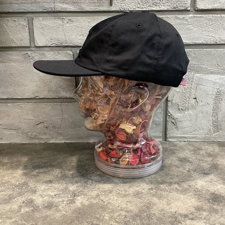 クーパーズタウン LAP1943__WASHED CAP (BLACK)　USED加工 C-44