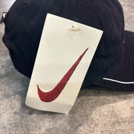 90's NIKE dead stock Swoosh LOGO　BLACK N-174