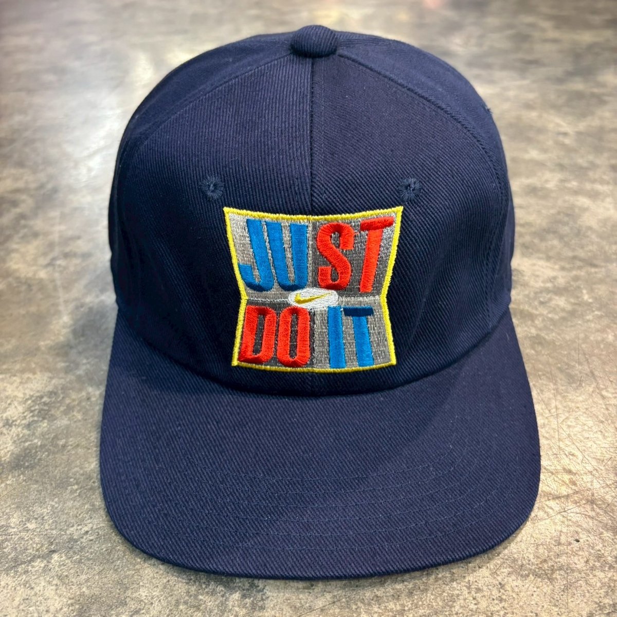 Nike デッドストック キャップ NIKE - デッドストック 90s NIKE ナイキ ヴィンテージスナップ