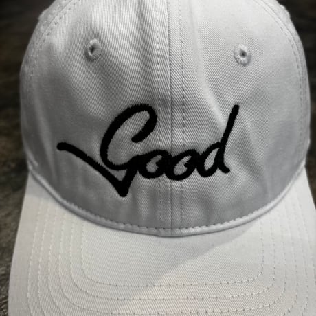 GC- “Good” Script Logo CAP – L/XL WHITE GC-47