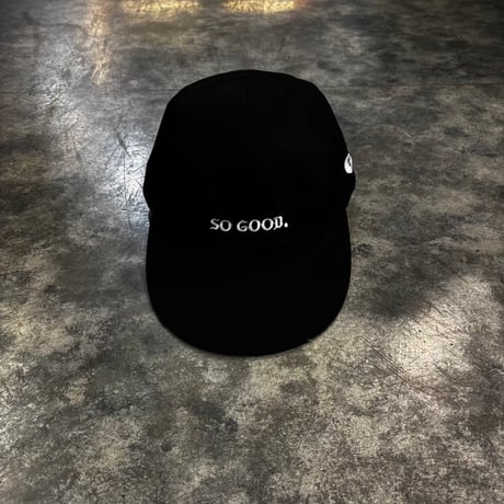 GGC SO GOOD STANDARD LONG BILL CAP BLACK  GC-38