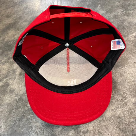 別注 クーパーズタウン HIGH CROWN×GOOD CAP CLUB LRS21 CAP(RED) C-110