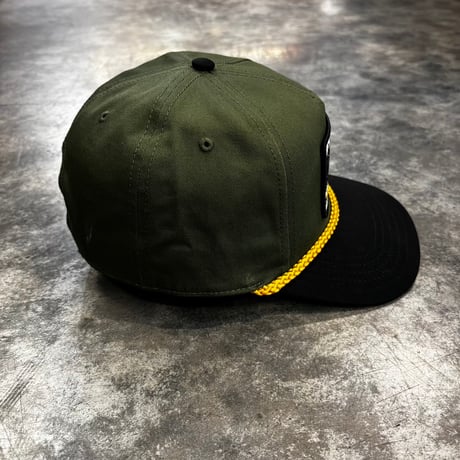 USA買付　merican Needle AC/DC HIGHWAY TO HELL Rope Cap Olive/Black AN-24