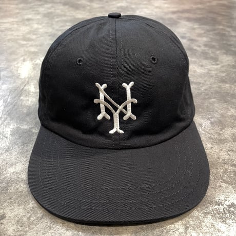 クーパーズタウン NYCC1947_WASHED CAP (Black) USED加工 C-23