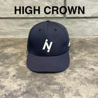 別注 クーパーズタウン HIGH CROWN×GOOD CAP CLUB NY_ CAP (NAVY ) C-77