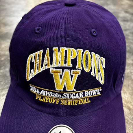 USA買付　WASHINGTON HUSKIES 2024 ALLSTATE SUGAR BOWL CHAMPIONS    purple  US-70