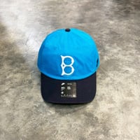 USA買付　 Brooklyn Dodgers Nike Neon 90s Club Adjustable Hat - SKYBlue/Navy N-182
