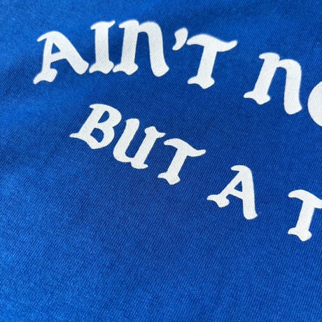 GC-Ain’t nothing but a thing  T-shirt　ROYAL　TE-03