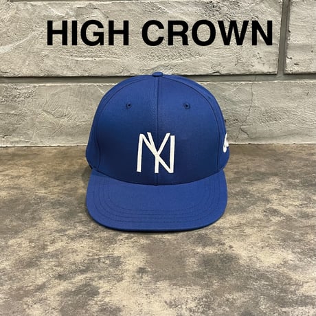 別注 クーパーズタウン HIGH CROWN×GOOD CAP CLUB NY_ CAP (ROYAL) C-83