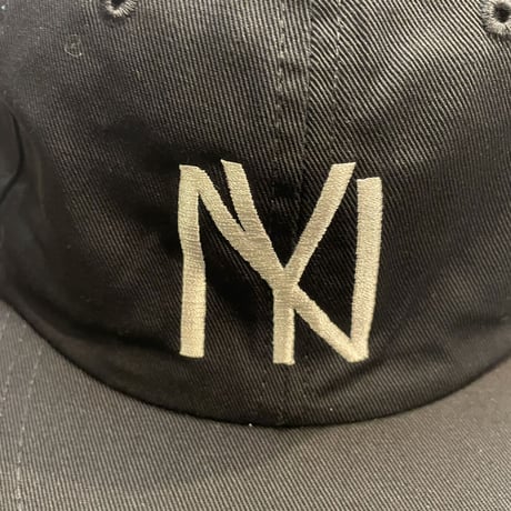 別注クーパーズタウンNYB_WASHED CAP (BLACK) USED加工 C-51