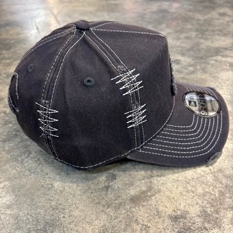 USA買付 Atlanta Braves 'Distressed And Worn' 9FORTY A-Frame NEWERA-54
