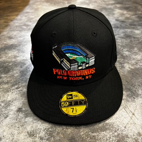 USA買付　New Era New York Giants Polo Grounds Throwback 59FIFTY Fitted Cap NEWERA -60