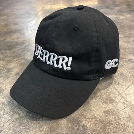 GC-YERRR! Cotton Cap L/XL BLACK GC-19