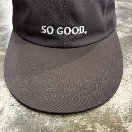 GGC SO GOOD STANDARD LONG BILL CAP charcoal /  GC-42