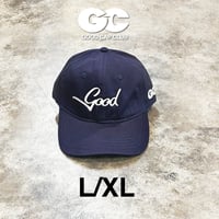 GC- “Good” Script Logo CAP – L/XL NAVY GC-48