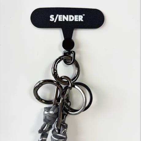 S/ENDER - "BANDANA" MULTI HOLDER / SHORT <charcoal> SE-04