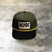 USA買付　merican Needle AC/DC HIGHWAY TO HELL Rope Cap Olive/Black AN-24