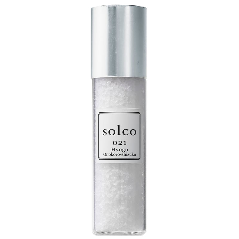 チョウピラコ 幸運の塩 021 自凝雫塩 フレーク Hyogo Onokoro-shizuku | solco