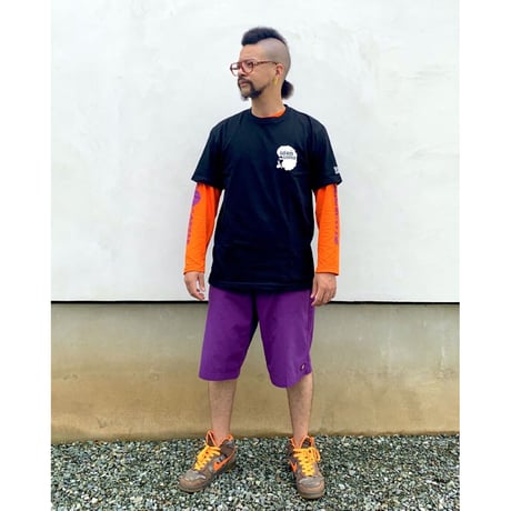 まいど屋アフロ珈琲 ロングスリーブTシャツ