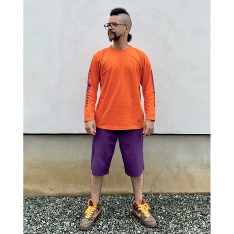 まいど屋アフロ珈琲 ロングスリーブTシャツ