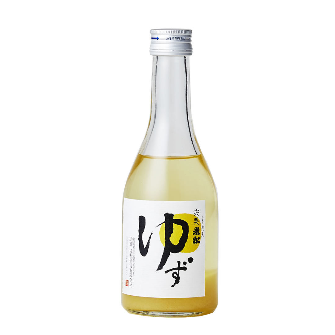 ゆず酒 300ml | 老松酒造ショップ -兵庫県宍粟の造り酒屋