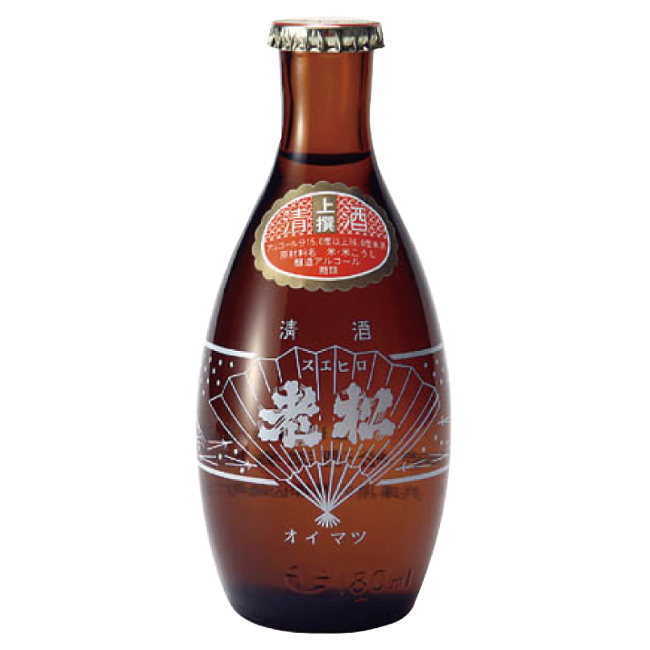 上海老紅木 上撰 老松 180ml | 老松酒造ショップ -兵庫県宍粟の造り酒屋