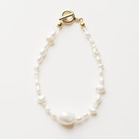 melange bracelet color.white