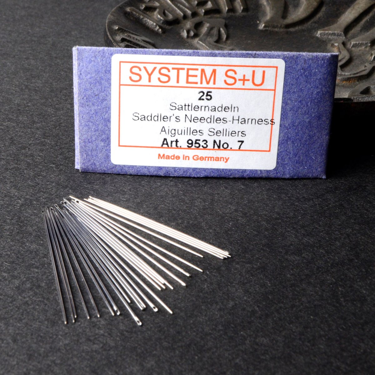 Leathermob Germany SYSTEM SU Saddlers' Harness Needles / Leather Hand  Sewing Needles Beading, Craft and Leather, Leathercraft 