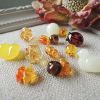 Frou-frou&Coccinelle Bead set -Yellow2 BC127