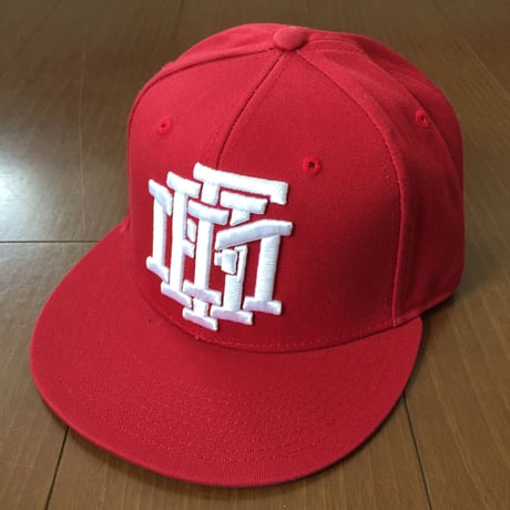 FMHI STACKED HAT Red
