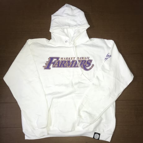 FMHI "FARM LAKERS" Pull over Hoodie WHITE