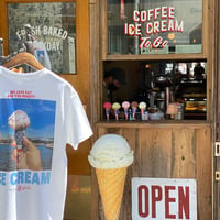 Love eat “HAPPY ICE CREAM” tee