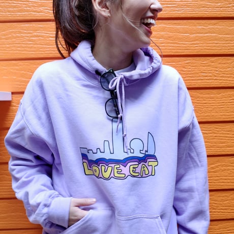 Love eat”ATOM hoodie”