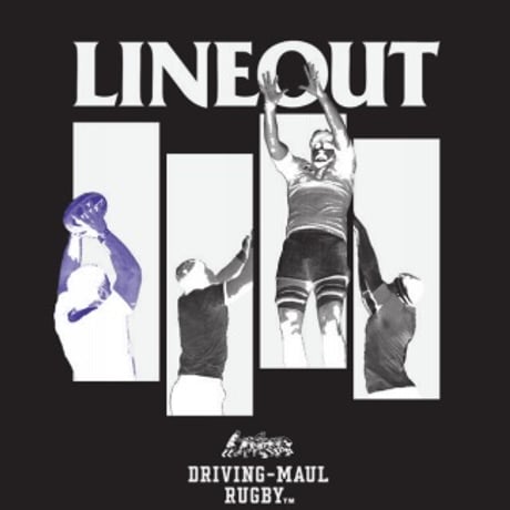 DRIVING-MAUL RUGBY™ LINEOUT TEE_BLACK