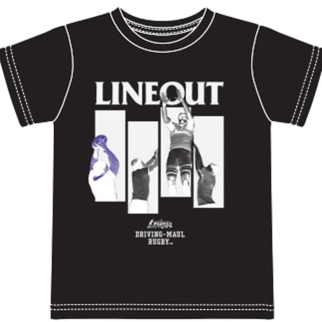 DRIVING-MAUL RUGBY™ LINEOUT TEE_BLACK