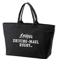 DRIVING-MAUL RUGBY™ CANVAS ZIP BAG BLACK