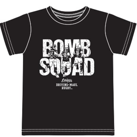 DRIVING-MAUL RUGBY™ BOMB SQUAD TEE_BLACK