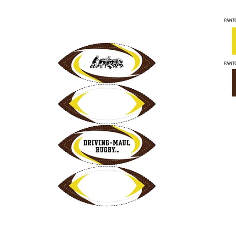 DRIVING-MAUL RUGBY™  RUBBER KEYRING