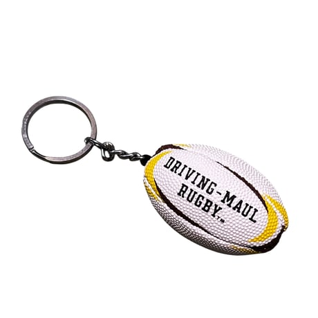 DRIVING-MAUL RUGBY™  RUBBER KEYRING