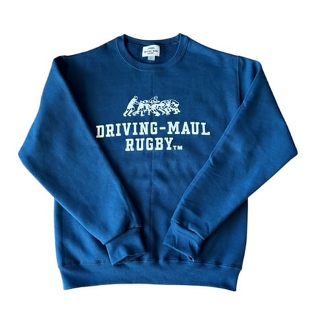 DRIVING-MAUL RUGBY™ RUGGED SWEATSHIRT 【Washed NAVY】