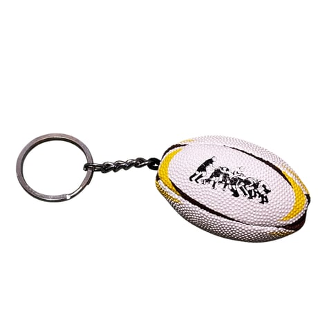 DRIVING-MAUL RUGBY™  RUBBER KEYRING