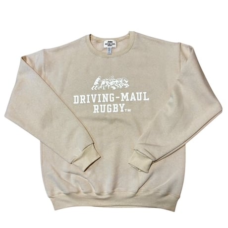 DRIVING-MAUL RUGBY™ RUGGED SWEATSHIRT  【Putty】