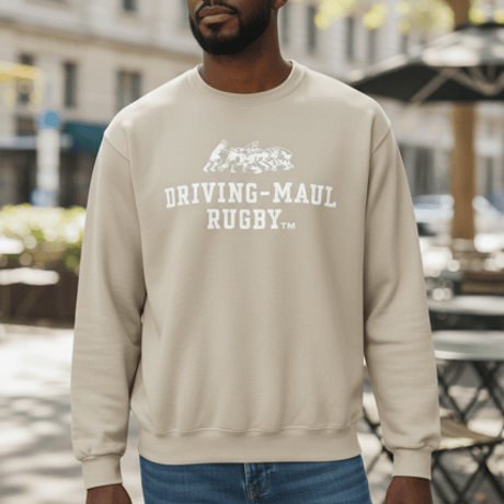 DRIVING-MAUL RUGBY™ RUGGED SWEATSHIRT  【Putty】