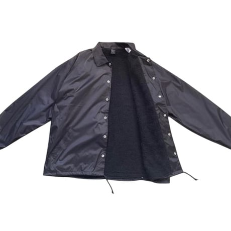 DRIVING-MAUL RUGBY™ COACHES JACKET WITH BOA & Embroidered logo BLACK