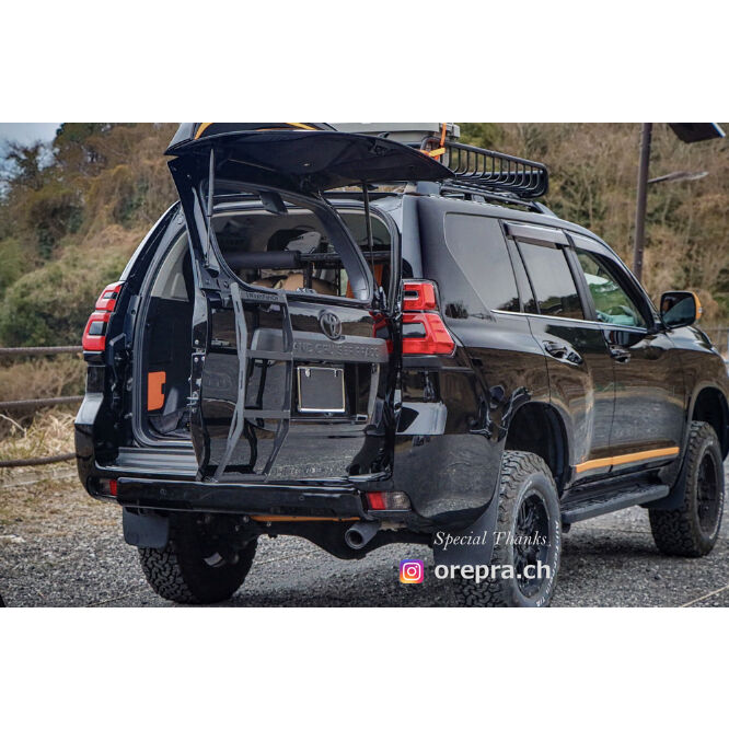 プラド 150 ハーフ リアラダー パーツ カスタム はしご TOYOTA