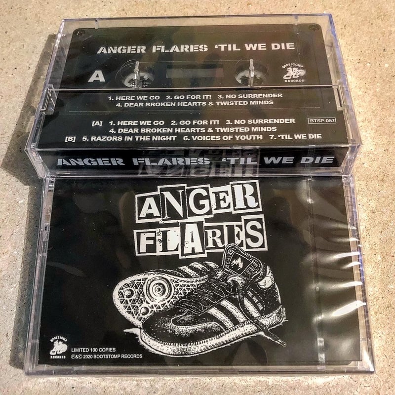 ANGER FLARES / 'TIL WE DIE (CASSETTE) | BOOTSTO