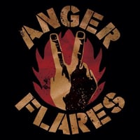 ANGER FLARES / ON THE STREET AGAIN (CD)